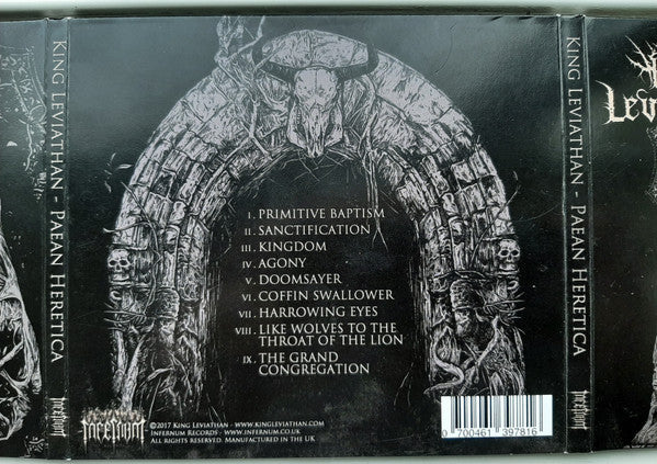 King Leviathan : Paean Heretica (CD, Dig)