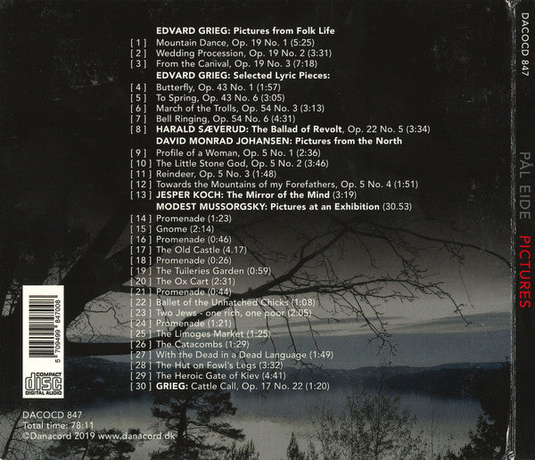 Pål Eide : Pictures (CD, Album)