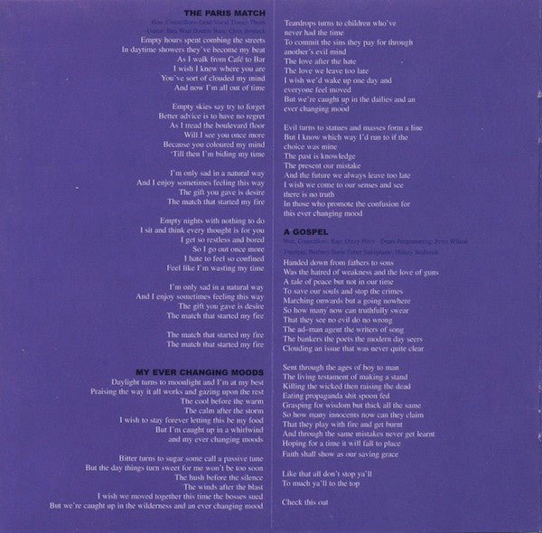 The Style Council : Café Bleu (CD, Album, RE, RM, UML)