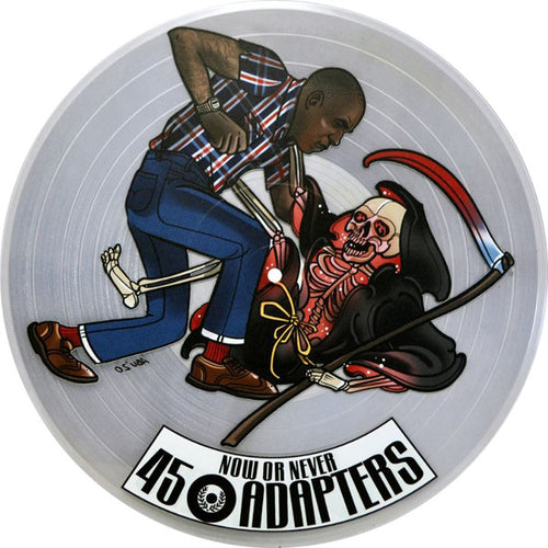 45 Adapters : Now Or Never (12", S/Sided, EP, Cle)