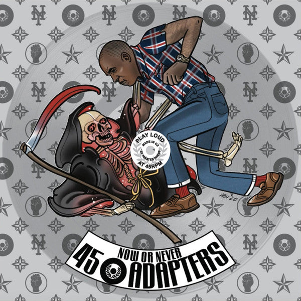45 Adapters : Now Or Never (12", S/Sided, EP, Cle)