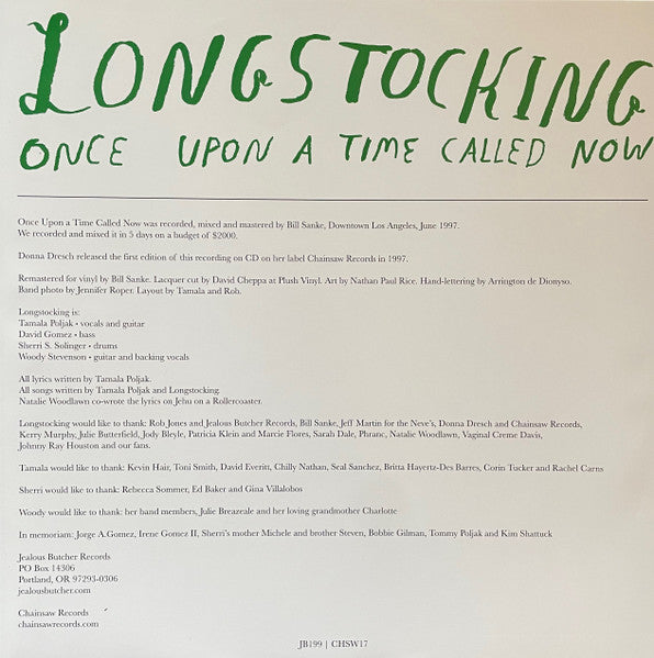Longstocking : Once Upon A Time Called Now (LP, Album, RE)