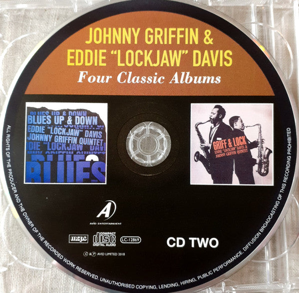 Johnny Griffin & Eddie "Lockjaw" Davis : Four Classic Albums (2xCD, Comp, RM)