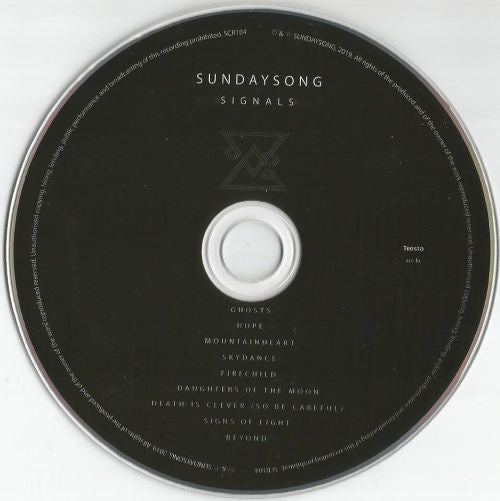 SundaySong : Signals (CD, Album)