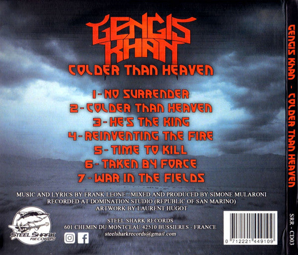 Gengis Khan (3) : Colder Than Heaven (CD, Album, Ltd, Dig)