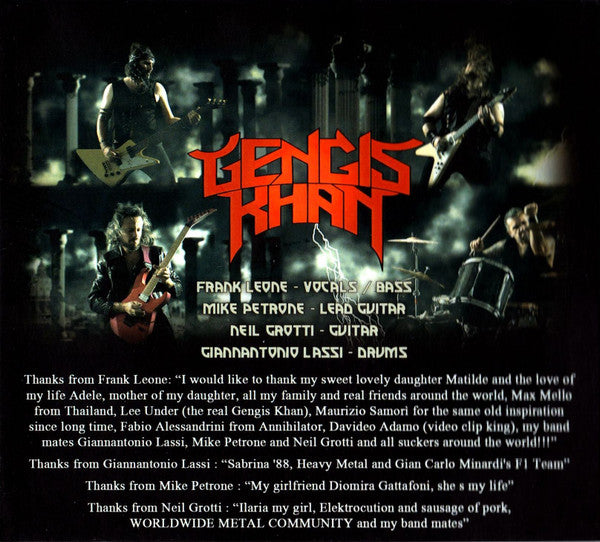 Gengis Khan (3) : Colder Than Heaven (CD, Album, Ltd, Dig)