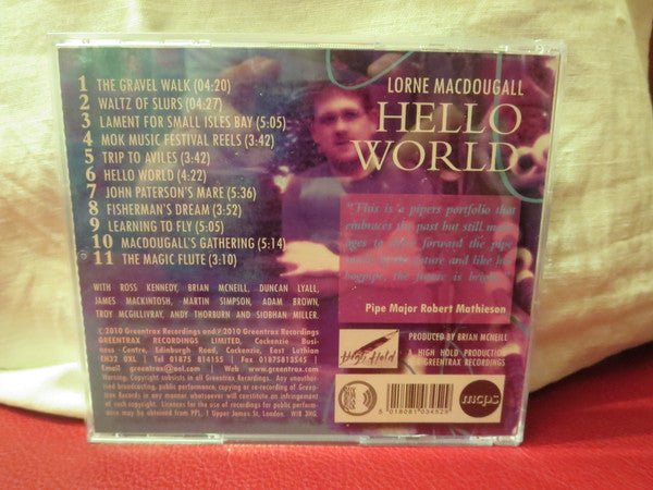 Lorne MacDougall : Hello World (CD)
