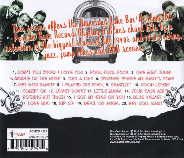 The Clovers : Jukebox Hits 1951-1955 (CD, Comp)