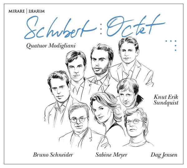 Franz Schubert - Quatuor Modigliani, Knut Erik Sundquist, Bruno Schneider, Sabine Meyer, Dag Jensen : Octet (CD, Album)