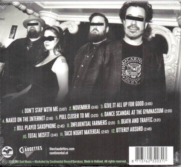 The Claudettes : Dance Scandal At The Gymnasium! (CD, Album)