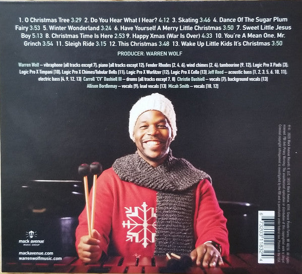 Warren Wolf : Christmas Vibes (CD)