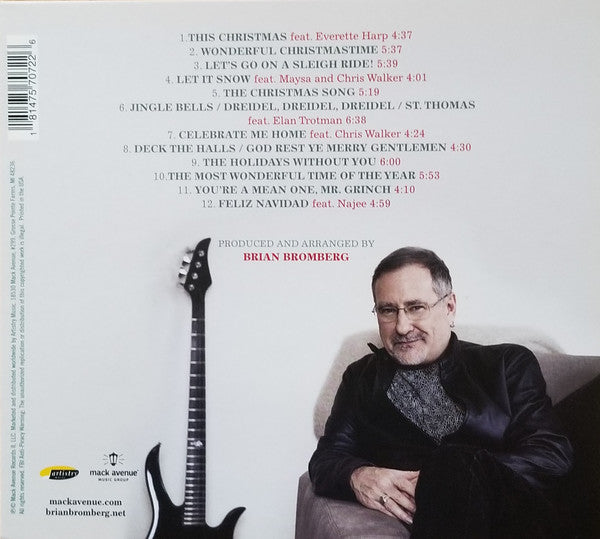 Brian Bromberg : Celebrate Me Home: The Holiday Sessions (CD, Album)