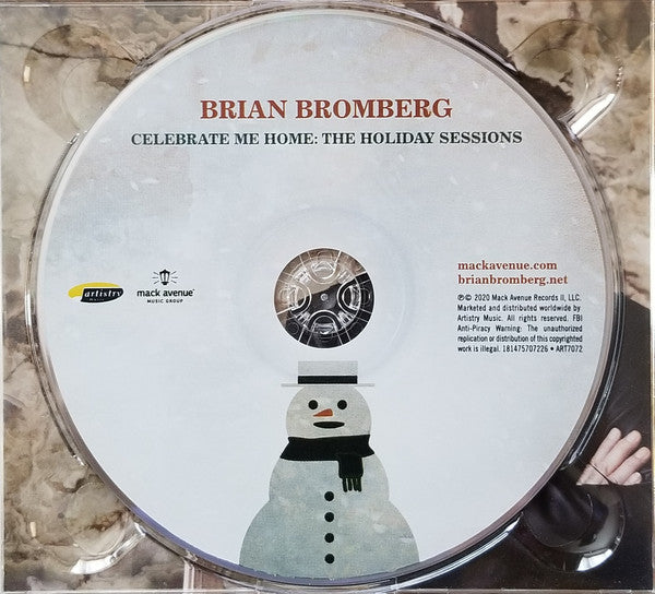 Brian Bromberg : Celebrate Me Home: The Holiday Sessions (CD, Album)