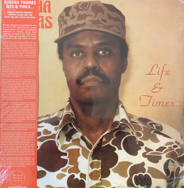 Bubbha Thomas : Life & Times... (LP, Album, RE, 180)