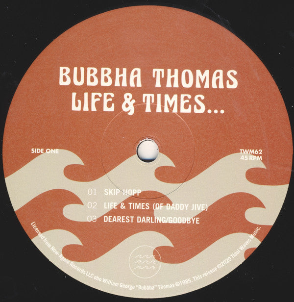 Bubbha Thomas : Life & Times... (LP, Album, RE, 180)