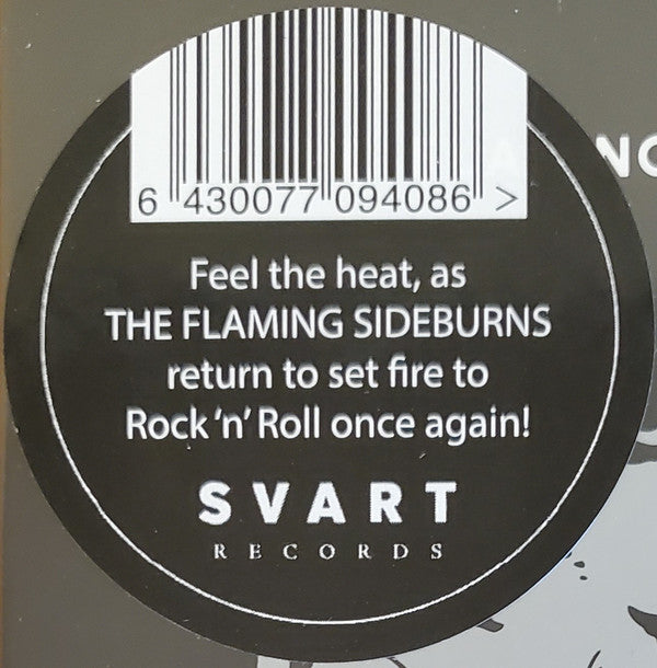 The Flaming Sideburns : Silver Flames (CD, Album, Dig)