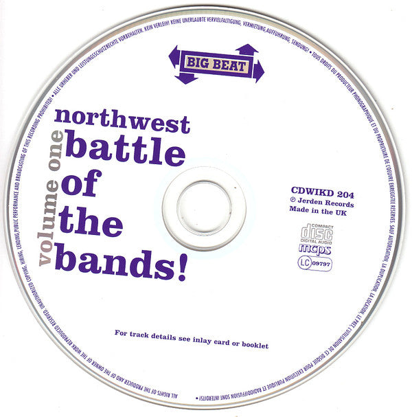 Various : Northwest Battle Of The Bands Volume 1 (CD, Comp)