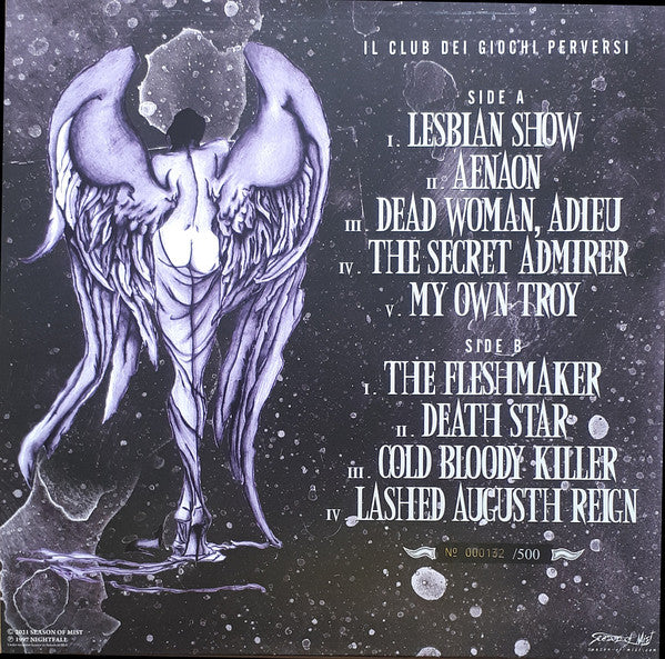 Nightfall : Lesbian Show (LP, Album, Ltd, Num, RE, Sil)