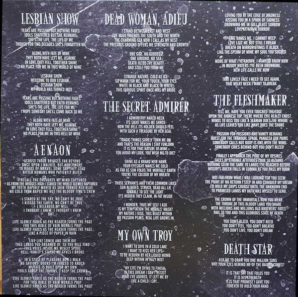 Nightfall : Lesbian Show (LP, Album, Ltd, Num, RE, Sil)
