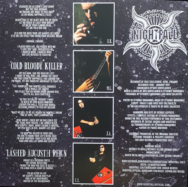 Nightfall : Lesbian Show (LP, Album, Ltd, Num, RE, Sil)