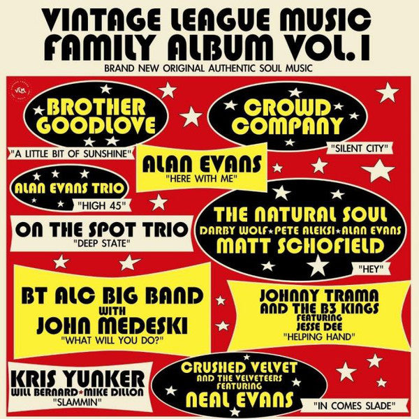 Various : Vintage League Music Family Album Vol​.​1 (LP, Album)