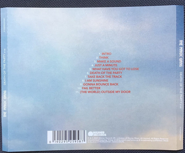 The Magic Gang : Death Of The Party (CD, Album, Jew)