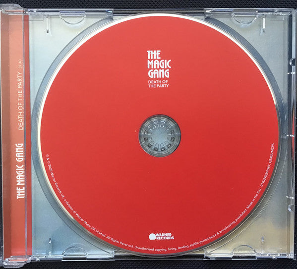 The Magic Gang : Death Of The Party (CD, Album, Jew)