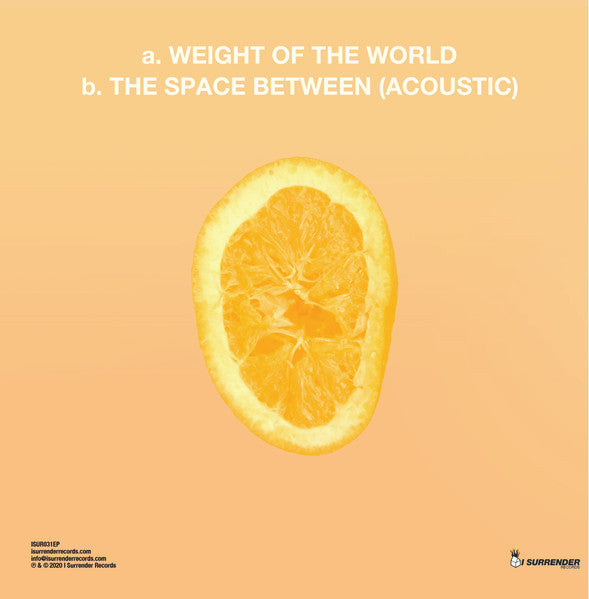 Valencia : Weight Of The World (7", Ltd, Ora)