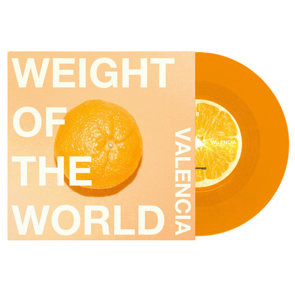 Valencia : Weight Of The World (7", Ltd, Ora)