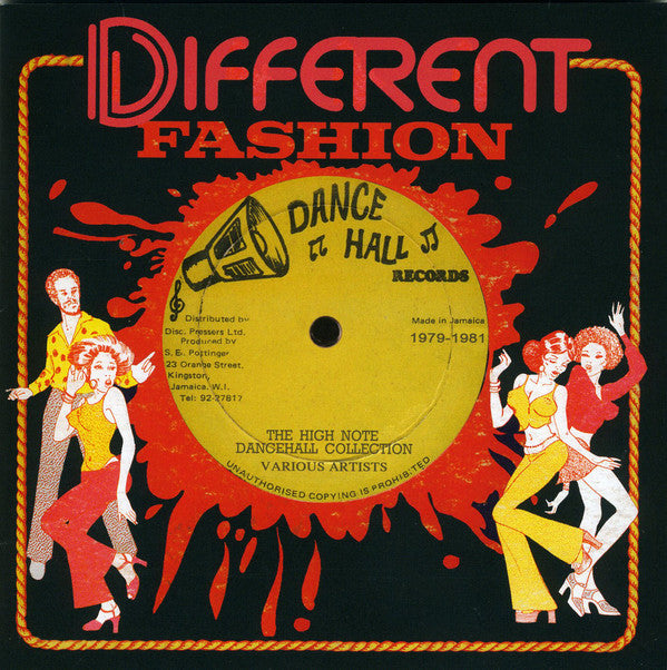 Various : Different Fashion (The High Note Dancehall Collection) (2xCD, Comp)