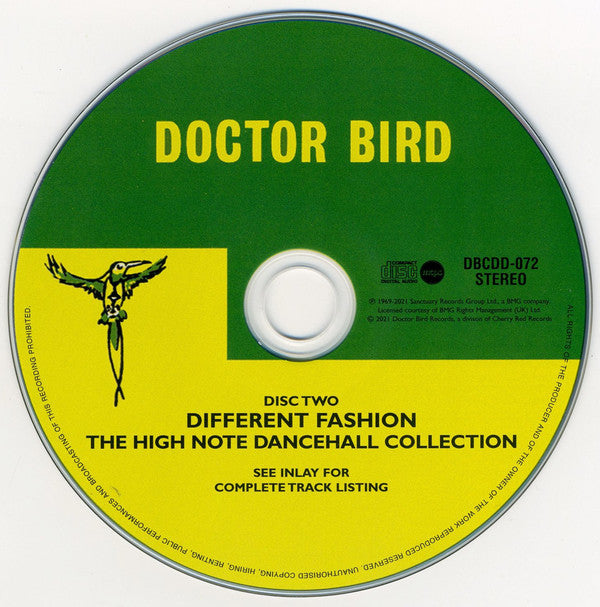 Various : Different Fashion (The High Note Dancehall Collection) (2xCD, Comp)