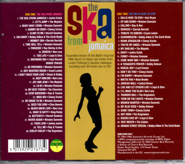 Various : The Ska From Jamaica (2xCD, Comp, RE)