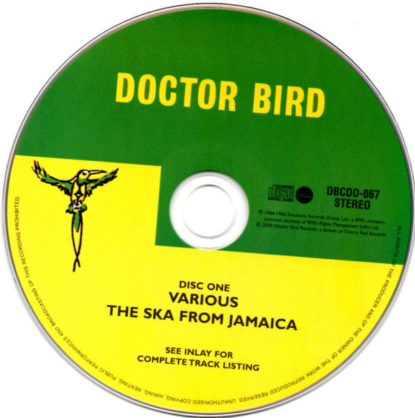 Various : The Ska From Jamaica (2xCD, Comp, RE)