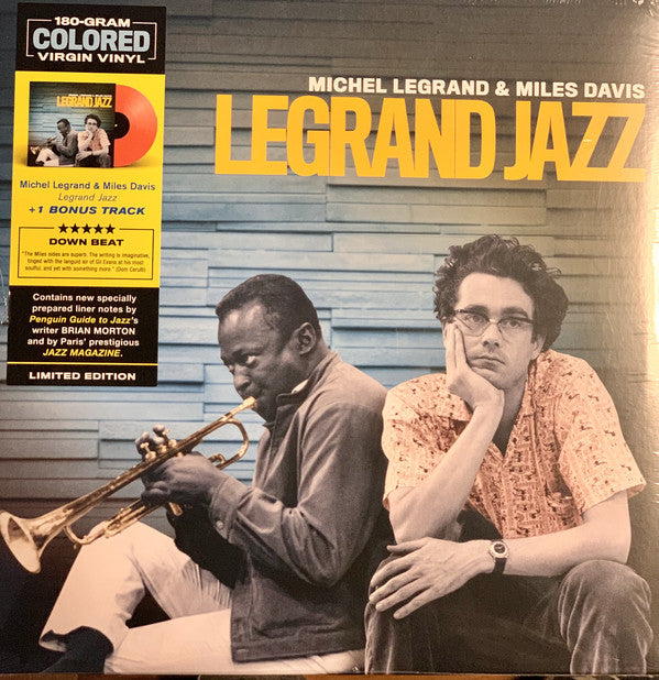 Michel Legrand & Miles Davis : Legrand Jazz (LP, Album, Ltd, RE, Red)