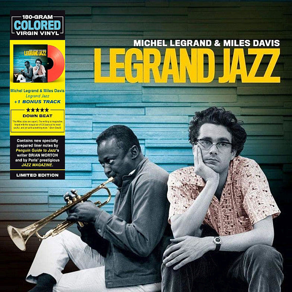Michel Legrand & Miles Davis : Legrand Jazz (LP, Album, Ltd, RE, Red)