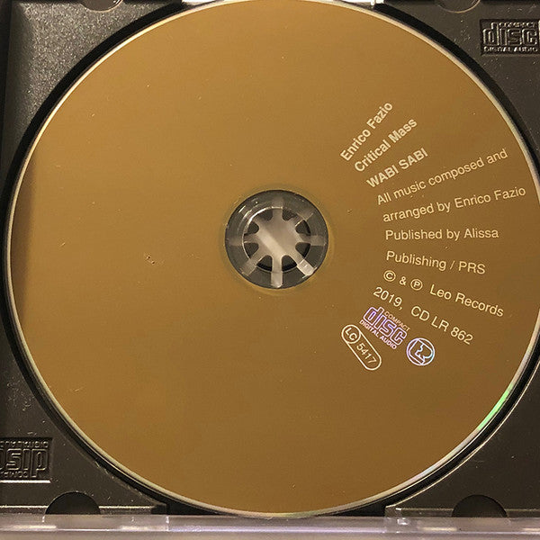 Enrico Fazio Critical Mass : Wabi Sabi (CD, Album)