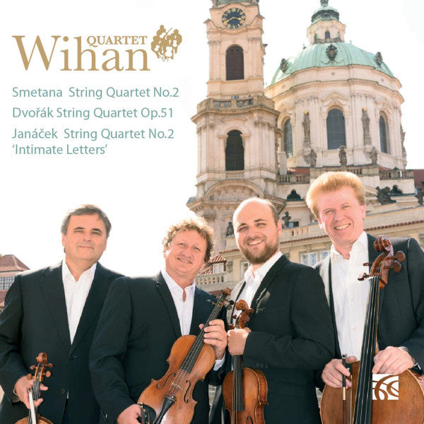 Wihan Quartet, Bedřich Smetana, Antonín Dvořák, Leoš Janáček : String Quartets (CD, Album)