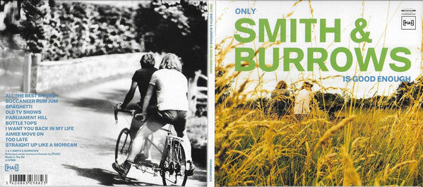 Smith & Burrows : Only Smith & Burrows Is Good Enough (CD, Album)