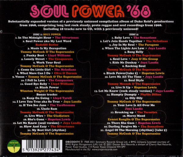 Various : Soul Power ’68 (2xCD, Comp)