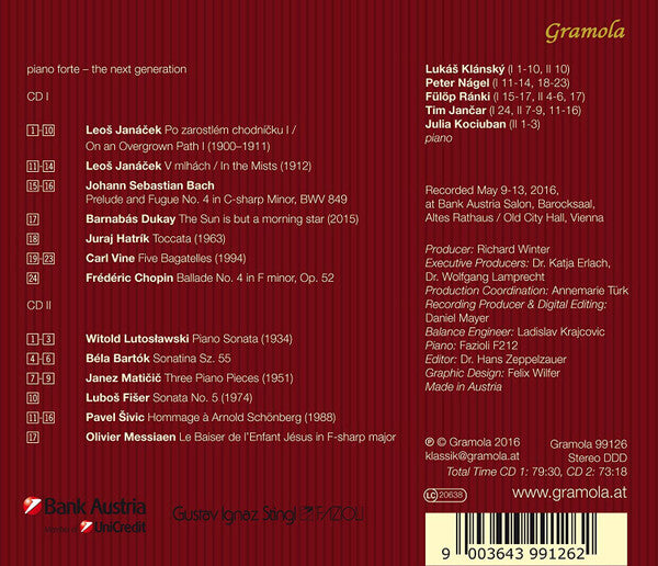Various : Piano Forte - The Next Generation (2xCD)