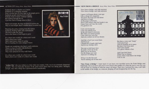 Kim Wilde : Select (CD, Album, RE, Son)