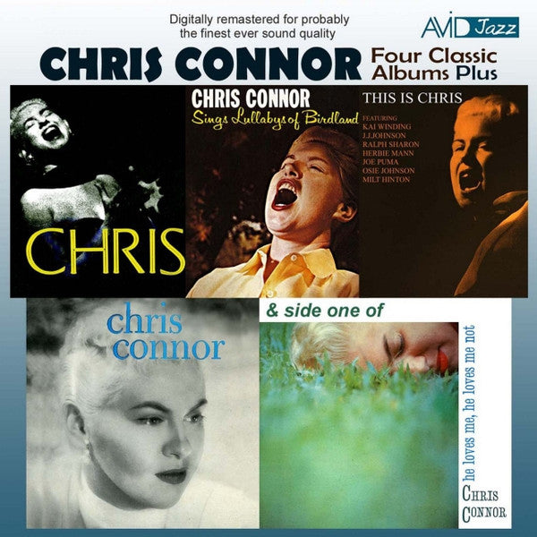 Chris Connor : Four Classic Albums Plus (2xCD, Comp, Mono, RM)