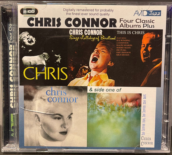 Chris Connor : Four Classic Albums Plus (2xCD, Comp, Mono, RM)