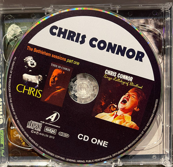 Chris Connor : Four Classic Albums Plus (2xCD, Comp, Mono, RM)
