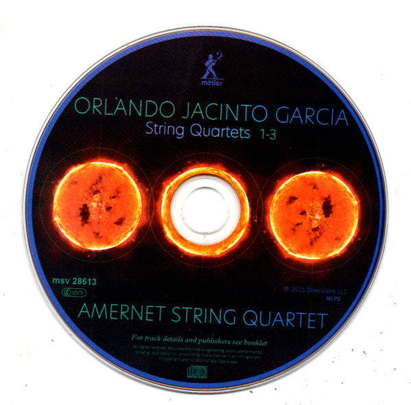 Orlando Jacinto Garcia, The Amernet Quartet : String Quartets 1-3 (CD, Album)