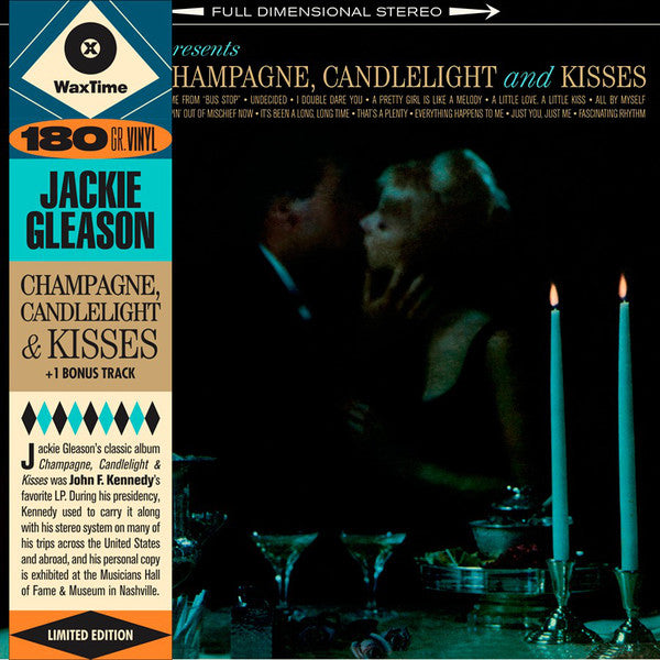 Jackie Gleason : Champagne, Candlelight & Kisses (LP, Ltd)