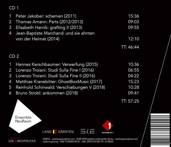 Ensemble NeuRaum : Ensemble NeuRaum  (2xCD, Album)