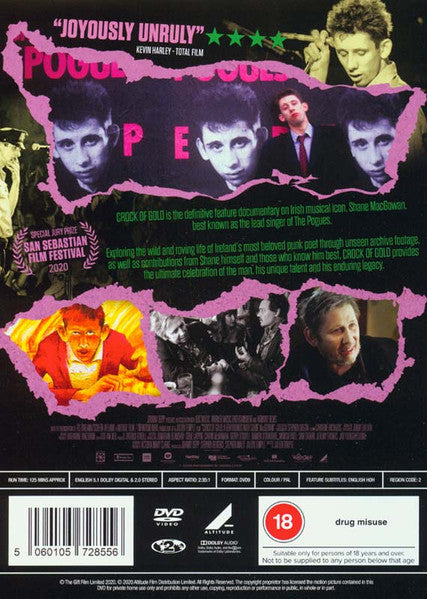 Shane MacGowan, Julien Temple : Crock Of Gold: A Few Rounds With Shane Macgowan (DVD-V, PAL)
