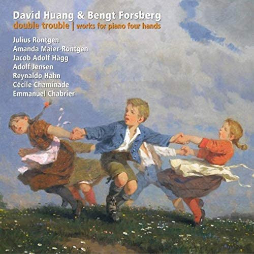 David Huang (3) & Bengt Forsberg : Double Trouble: Works For Piano Four Hands (CD, Album)