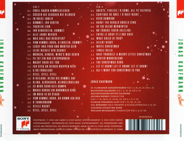 Jonas Kaufmann : It's Christmas! (2xCD, Album)